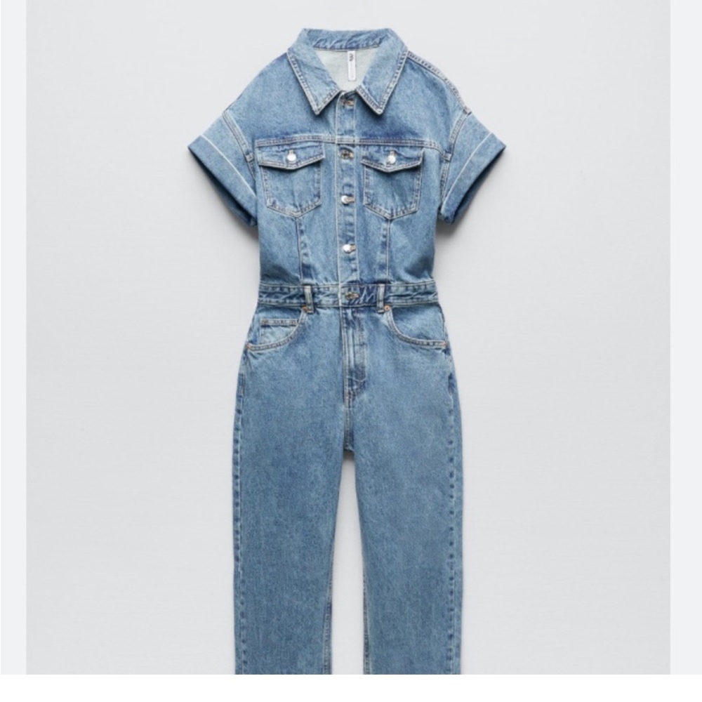 Zara denim jumper size medium